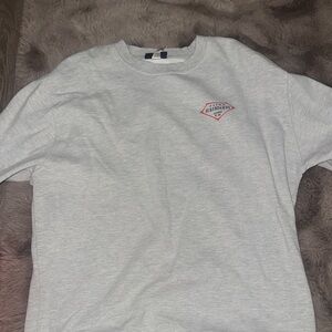 Classic Gray Crewneck Men's Sweater